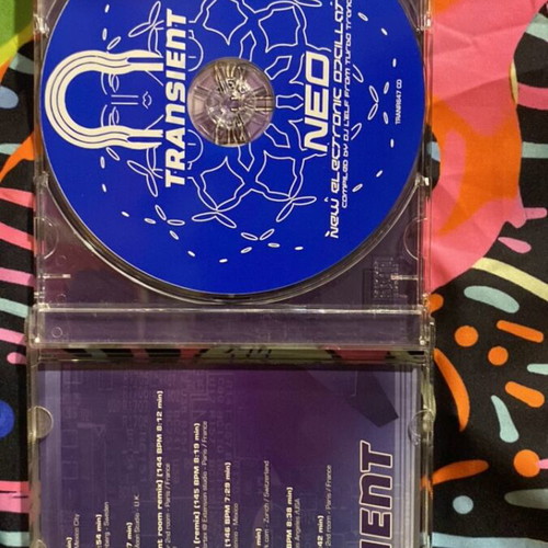 Psychedelic trance CD used, electronic music