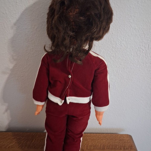 German doll 60cm used with walking mechanism and crying feature