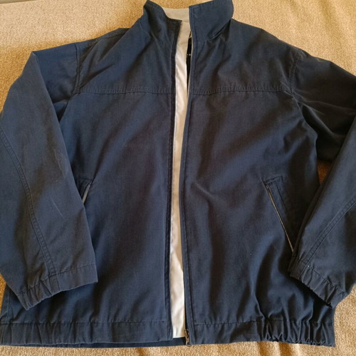 Men's Harrington Jacket blue, like new, size M