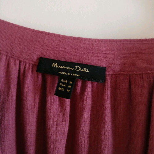 Massimo Dutti tunic dress like new, size M, dusty apple color