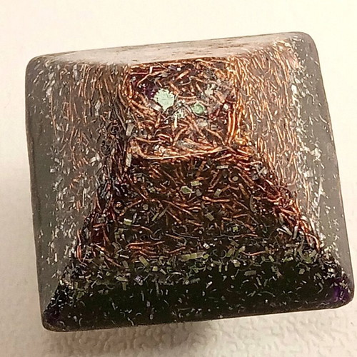 Orgonite handmade with turquoise and amethyst, new