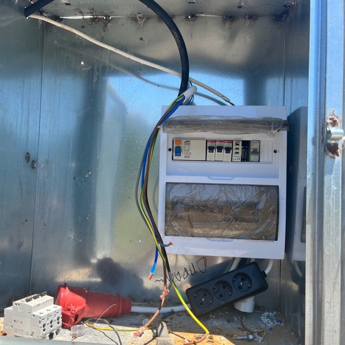 Electrical Cabinet for Construction Site Power Like New