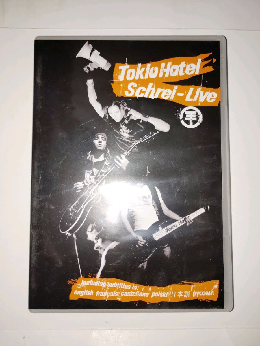 Tokio Hotel Schrei-Live DVD used, rock - € 30,00 - Vendora.cy