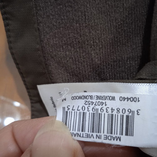 Quechua jacket like new, gray, size M