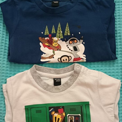 Paul Frank long sleeve T-shirts for 2-year-old boy, set of 2