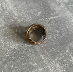 Copper ring used, silver color