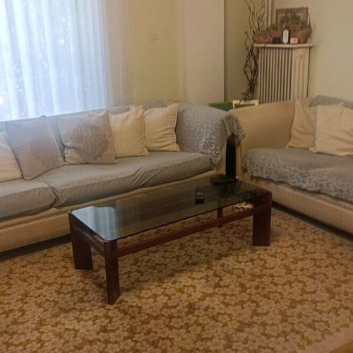 Καναπέδες σαλονιού μεταχειρισμένοι, τριθέσιος και διθέσιος, μπεζ