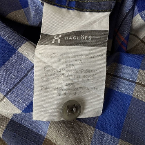 Haglöfs men's trekking shirt size L used, multicolor
