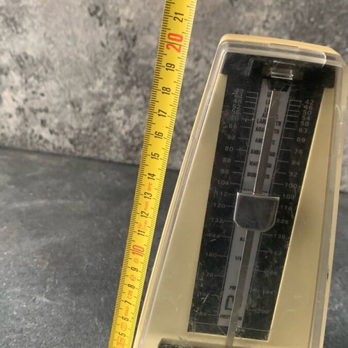 Metronome used for music as shown