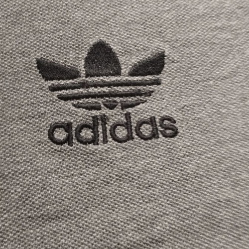 Adidas polo shirt like new, grey, sizes S and M