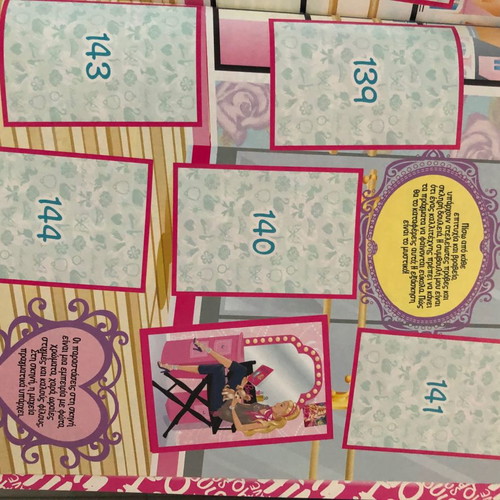 Barbie My Shiny World Sticker Album used