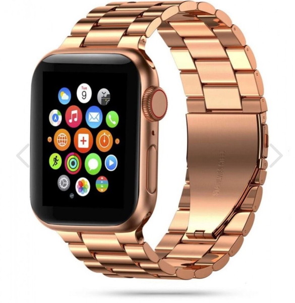 Μεταλικό Bracelet για Apple Watch 38/40/41mm Rose Gold