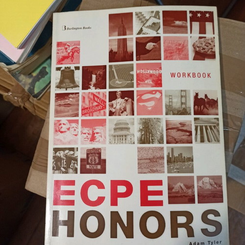 ECPE Honors Adam Tyler student's books used, spiral binding
