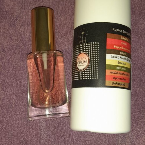 Body cream and perfume inspired by Black Orchid, handmade, new