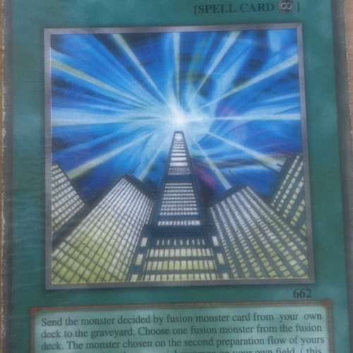 Future Fusion Yu-Gi-Oh! card, Structure Deck Cyber Strike, NM English unlimited edition