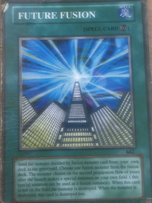 Future Fusion Yu-Gi-Oh! card, Structure Deck Cyber Strike, NM English unlimited edition