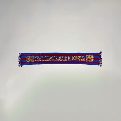 Barcelona scarf 90’s used, authentic