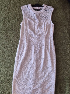 White lace dress Desiree like new