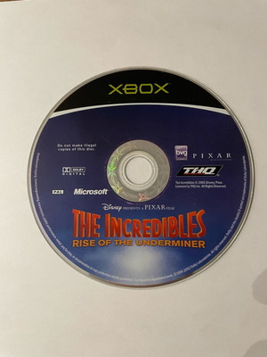 The Incredibles Rise Of The Underminer Xbox used