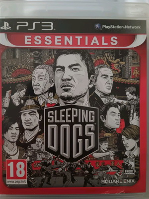 Sleeping Dogs PS3 Essentials used, complete with manual