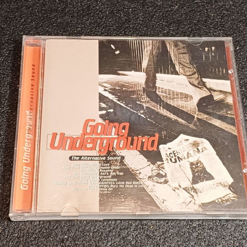 Going Underground CD used, Post-Punk 1995 compilation