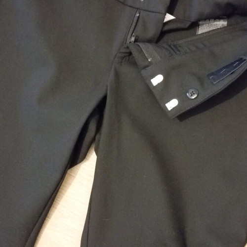 H&M fabric pants like new, size 152 cm, black