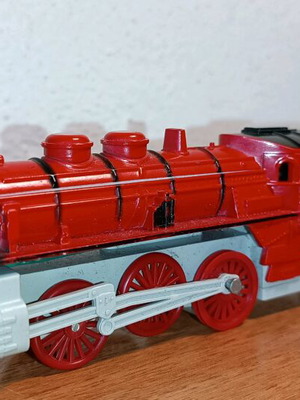 Iron train with wagons full functional or engine