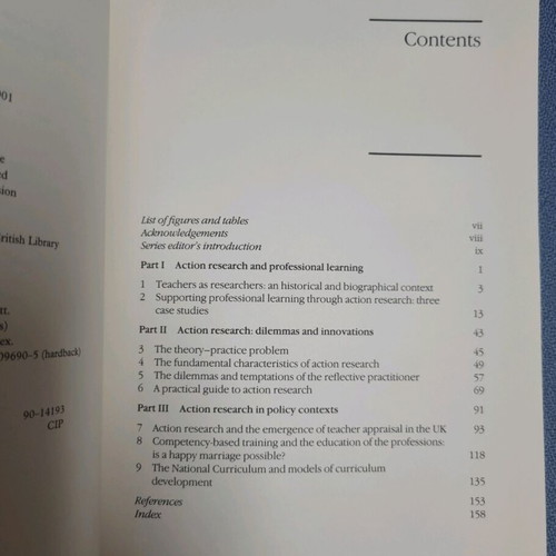Action Research For Educational Change new, English