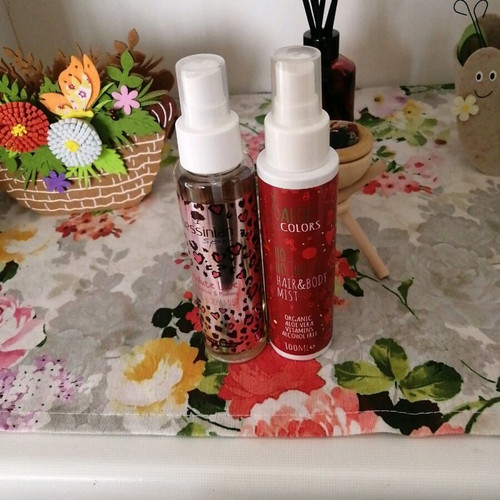 Messinian Spa and Aloe Colors Hair and Body Mist Set 100ml like new