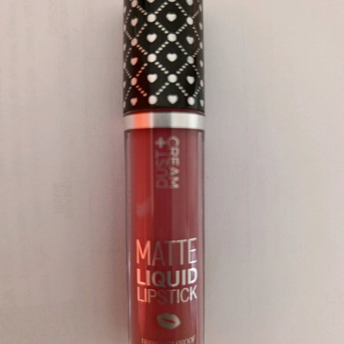 Matte liquid lipstick new, Dust+cream pink nude
