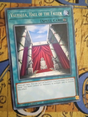 Valhalla Hall Of The Fallen Continuous Spell μεταχειρισμένη, Rare