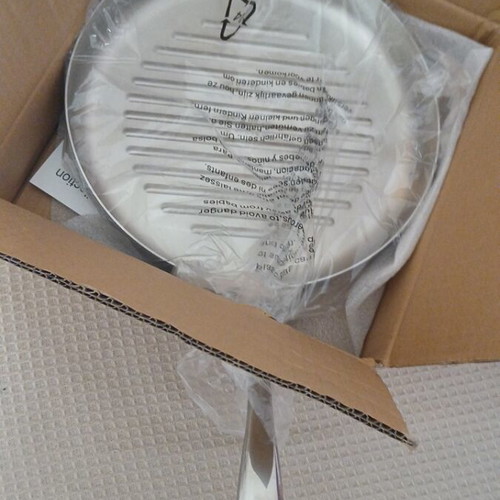 Tupperware frying pan new, made of steel