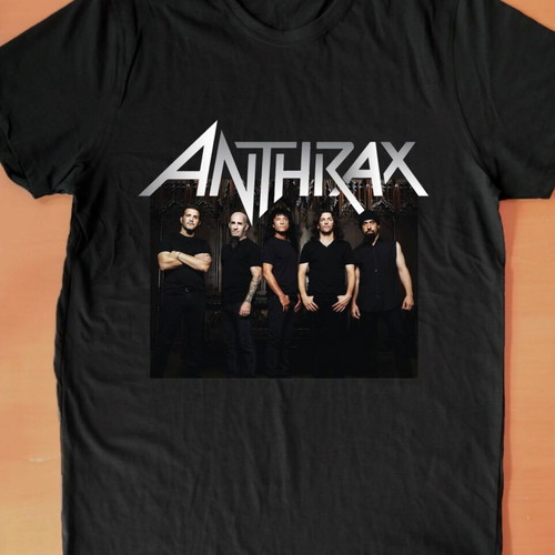 Tshirt Anthrax black new, cotton by Payper