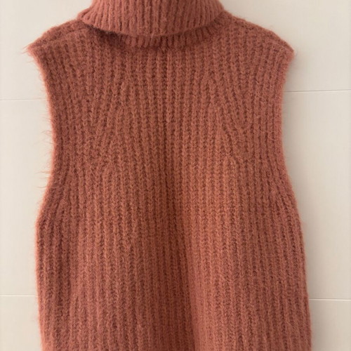 Grace & Mila sleeveless pullover new pink, size S