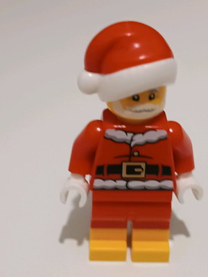 Lego minifigure Santa Claus unused