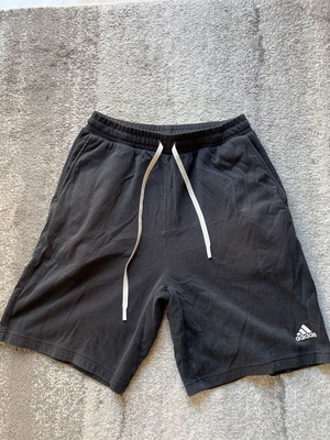 Adidas shorts used black size L with embroidered logo