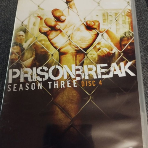 Prison Break DVD used, complete third season with English subtitles