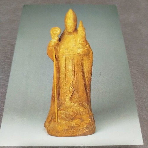 Photo of Saint Bernard of Tiron statue like new