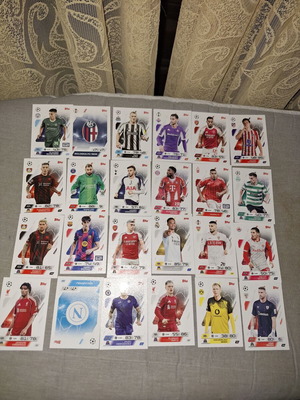 Match Attax cards like new, pack of 24