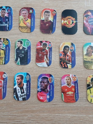 UCL 2016-2017 football collectible tags