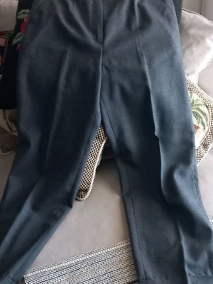 Women's woolen pants large gray