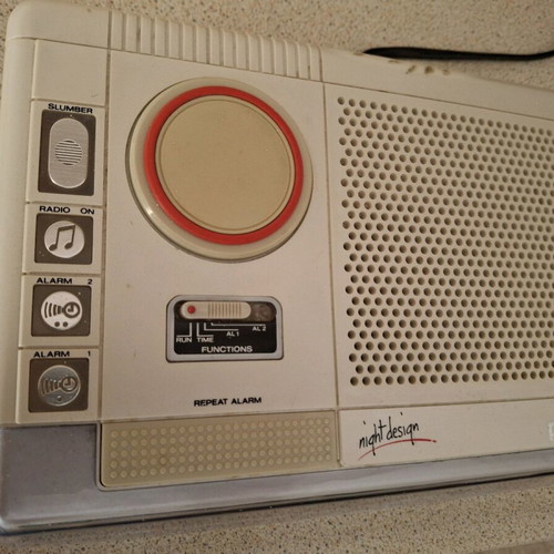 παλιό Ράδιο ξυπνητήρι-ρολόι philips