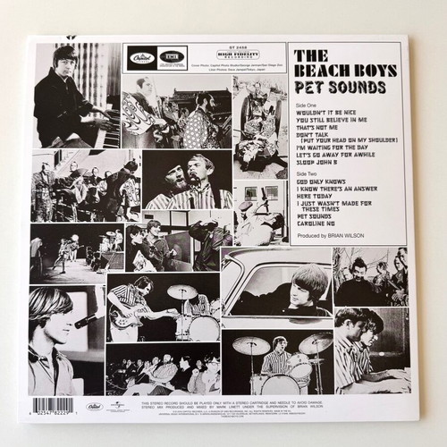 The Beach Boys Pet Sounds LP reissue 2016, like new