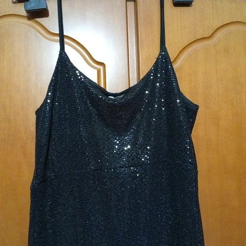 Stradivarius women's dress like new, black, size L