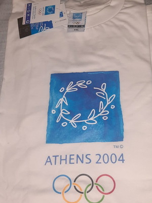 Olympic Games 2004 authentic t-shirt new XXL