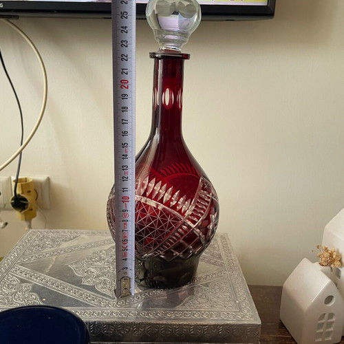 Crystal decanter like new