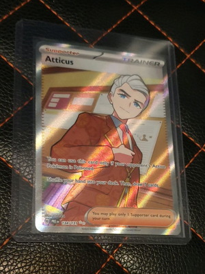 Atticus Pokemon prismatic κάρτα σαν καινούργιο