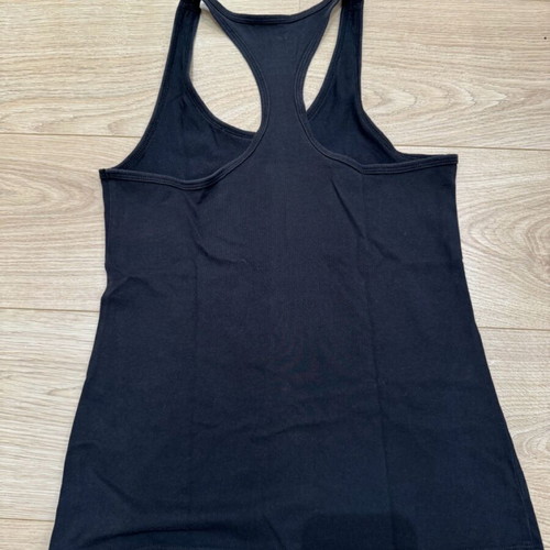 Nike γυναικείο μπλουζάκι dri-fit μεταχειρισμένο, μαύρο, μέγεθος S