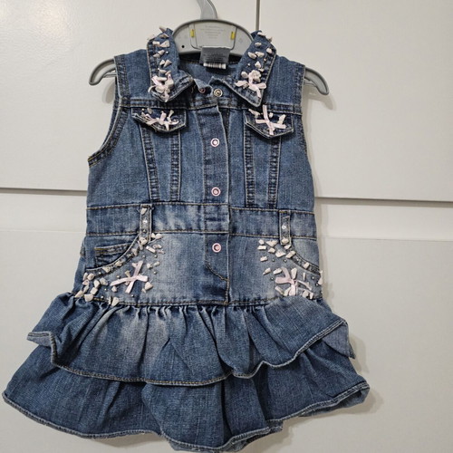 Baby clothing set, pack of 3 dresses and 1 skirt
