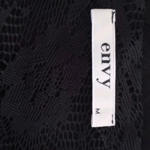 Black lace blouse Envy size M like new